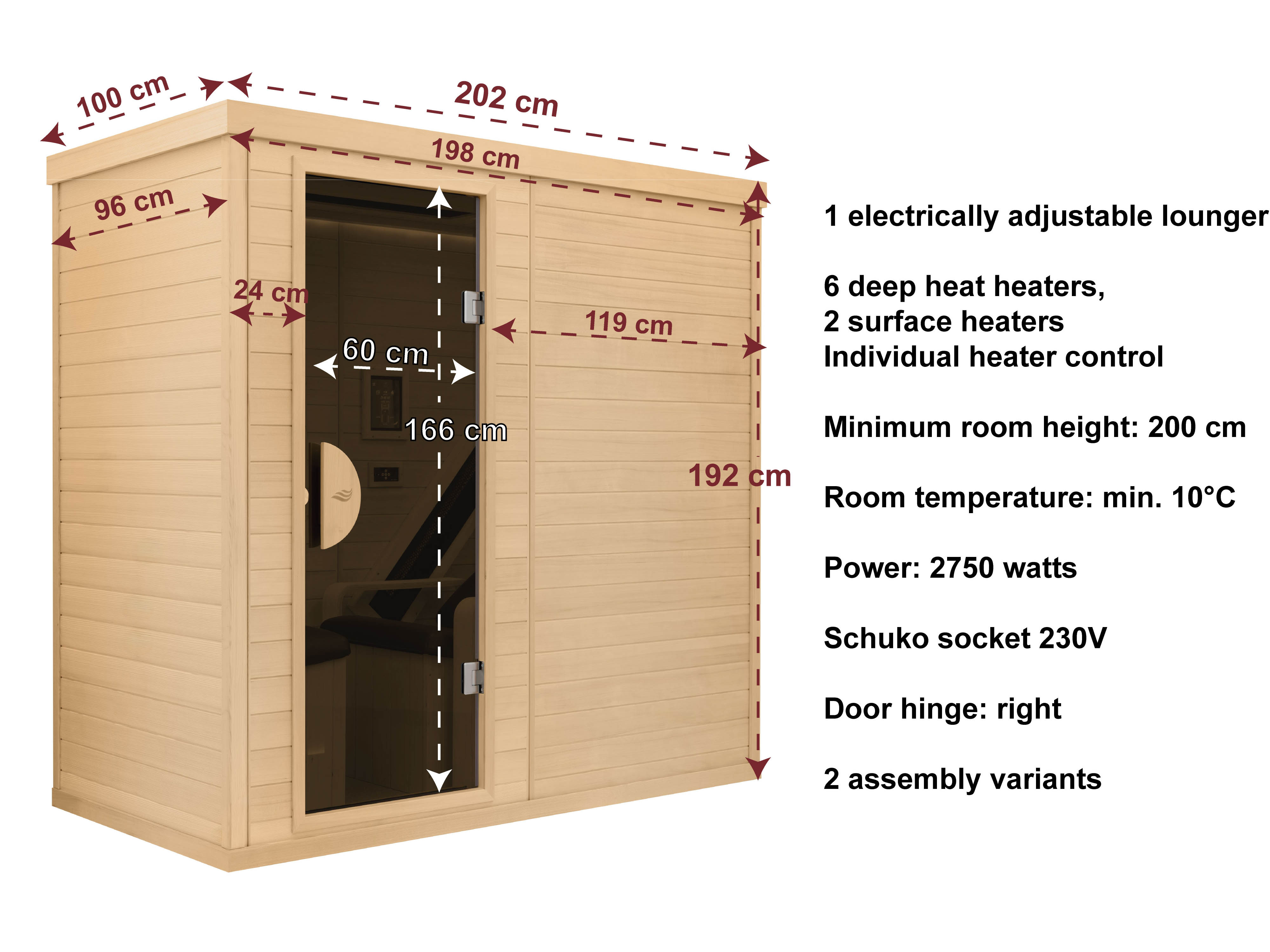 Dimensions and technical details