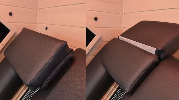 Lounger with optimal all-round radiation