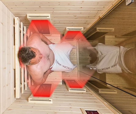 Seat 1 with optimal all-around radiation